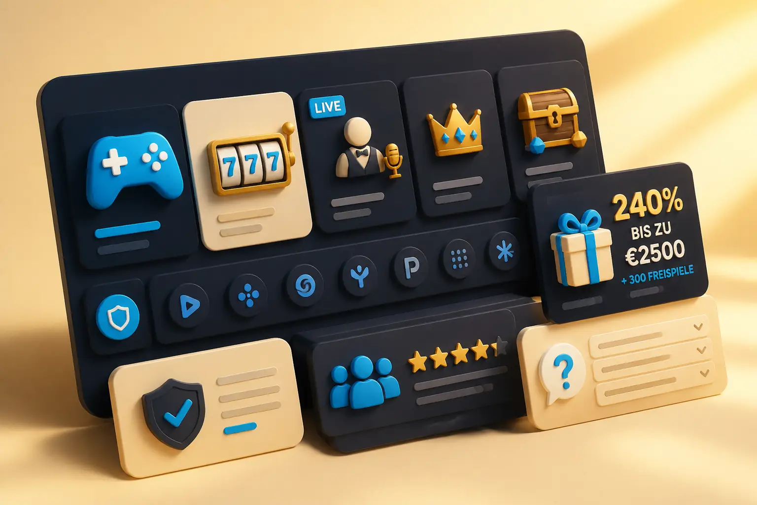 Winshark Casino Spiele visual guide for Winshark Casino